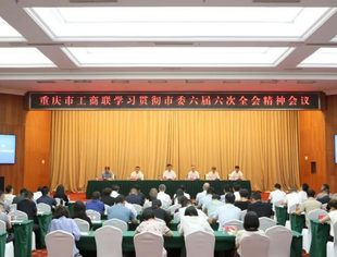 游洪涛参加重庆市工商联深入学习贯彻市委六届六次全会精神会议