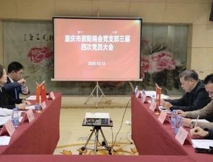 资阳商会党支部三届四次党员大会成功召开