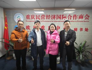 聚合力 促发展——熊静霞带队走访重庆民营经济国际合作商会