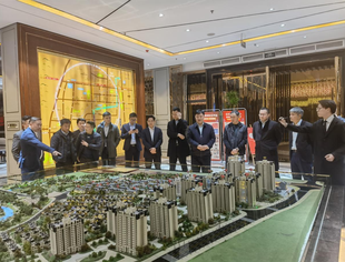 万达集团刘海波一行莅临重庆考察金阳集团