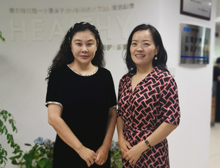 熊静霞走访天杰后勤管理有限公司