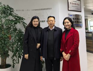 沟通监事会工作、共话大健康发展——梁福荣带队走访天杰后勤