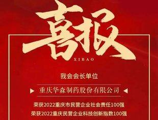 【喜报】我会会长、执行会长等单位荣登2022年重庆市及国家级“社会责任”“科技创新”等多个榜单