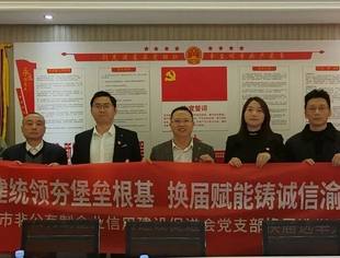 党建引领筑堡垒    诚信渝商启新程——重庆市非公有制企业信用建设促进会党支部圆满完成换届选举