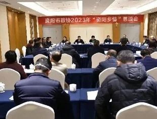受邀参加2023年“资阳乡情”恳谈会