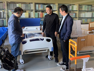 北京资阳企业商会助力会员企业家时科技与三胜科技达成初步合作意向