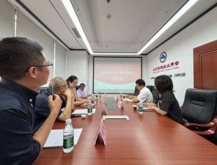 资阳市招商局唐易辉局长一行莅临北京资阳企业商会调研指导