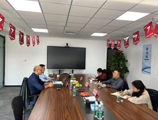 资阳市驻京联络处徐颖副主任一行莅临北京资阳企业商会