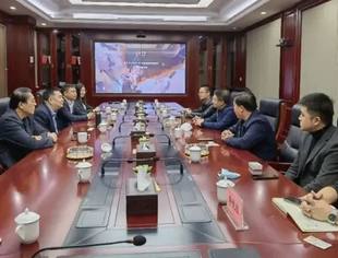 【新闻动态】乐至县委书记文勇一行莅临九洲基业股份有限公司座谈考察