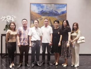 我会秘书处陪同福州驻京办领导走访我会名誉会长施恭飞