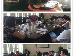 我会与北京市企业发展促进会就参展事项进行座谈