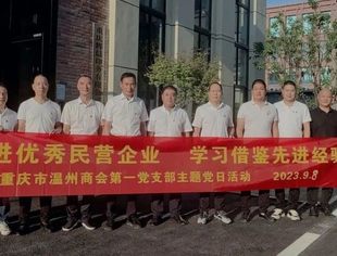 【商会党建】主题教育丨重庆市温州商会第一党支部召开主题教育专题组织生活会暨“走进优秀民营企业、学习借鉴先进经验”主题党日活动