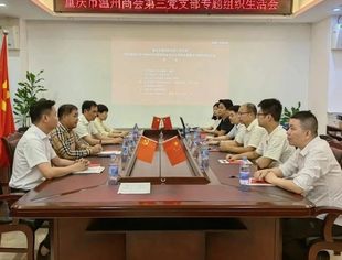 【商会党建】主题教育丨学思想 强党性 重实践 建新功——重庆市温州商会第三党支部召开主题教育专题组织生活会