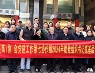 商会党建丨市工商联商（协）会党建工作第七协作组召开 2024年度党组织书记抓基层党建述职评议会