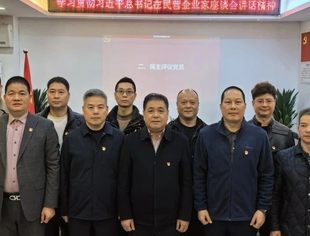 商会党建丨我会第一党支部召开学习习近平在民营企业家座谈会上讲话精神暨2024年度民主评议党员大会