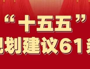 一图速览！“十五五”规划建议61条