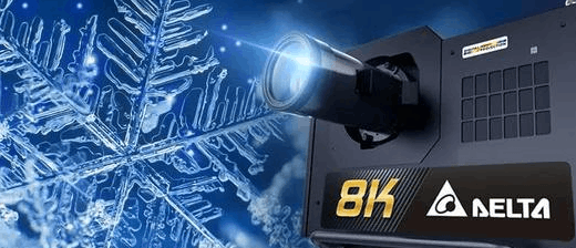 台达8K投影技术让这场“冰雪盛会”尽显壮丽与微美！