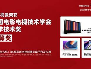 “8K超高清电视制播呈现平台及应用”获奖
