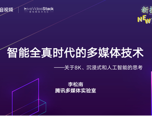 李松南：智能全真时代的多媒体技术——关于8K、沉浸式和人工智能的思考