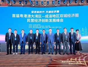 吕状文会长带队参加首届粤港澳大湾区—成渝地区双城经济圈民营经济创新发展峰会