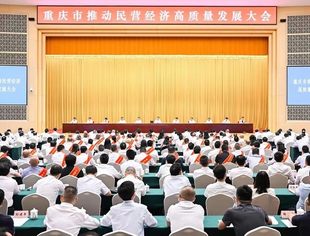 吕状文会长应邀参加重庆市推动民营经济高质量发展大会