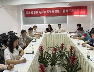 商会直属党支部举行第一届第三次党员大会