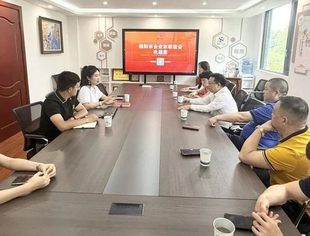 商会秘书长高玄波带队走访绵阳市两家商会