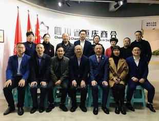 重庆市工商联副主席王进一行莅临商会考察交流