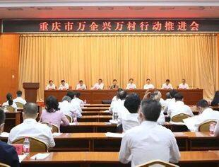 市工商联青委会参加“万企兴万村”行动推进会