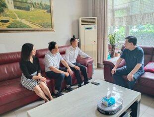 第148次会长接待日纪实——深入企业促交流 中秋慰问送祝福