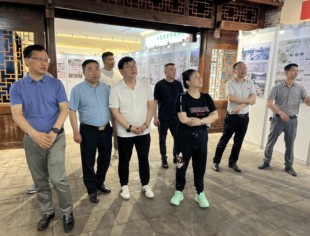 我会党委书记、会长韦根陪同桦甸市政协副主席苏涛一行考察梁平