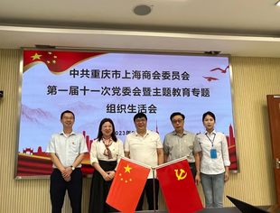 重庆市上海商会党委召开一届十一次党委会暨主题教育专题组织生活会