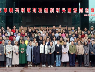 我会参加重庆市新兴领域妇联组织领头雁示范培训班