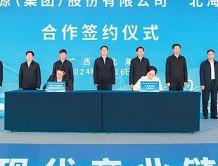2024海上风电现代产业链共链行动大会在北海举行 刘宁刘伟平等致辞 蓝天立出席