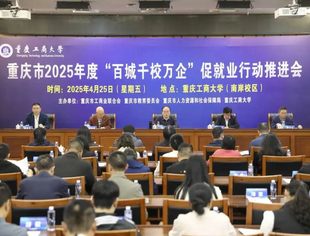 【商会动态】商会参加重庆市2025年度“百城千校万企”促就业行动推进会暨现场招聘会
