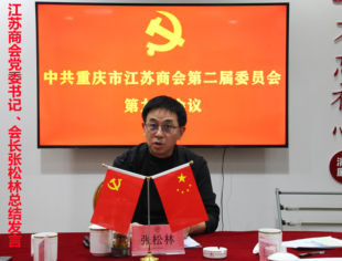【会长讲话】在中共重庆市江苏商会第二届委员会第九次会议上的讲话