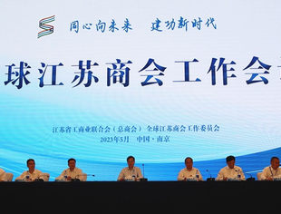 【商会动态】我会常务副会长戴鹤鹏参加“全球江苏商会工作会议”