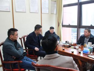 【商会动态】商会领导热情接待准会员