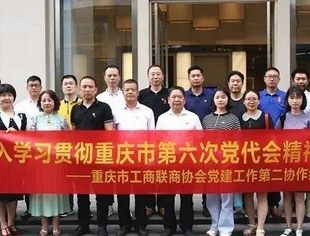 重庆市工商联商协会党建工作第二协作组传达学习贯彻市第六次党代会精神