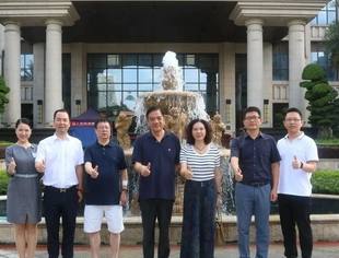 会长黄祖仕率队走访副会长企业——重庆安琪儿妇产医院