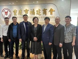 贵州省福建商会会长陈湘莅临我会交流访问