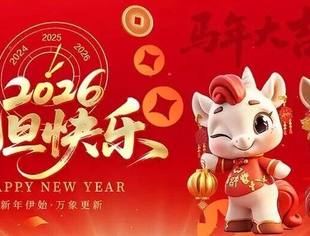 【节日祝福】贵州省广东总商会祝您新年快乐！