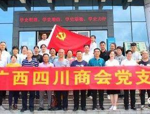 广西四川商会到昆仑关开展党史学习教育活动