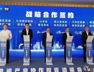 山东省重庆商会受邀参加鲁渝产业协作投资洽谈会临沂专场