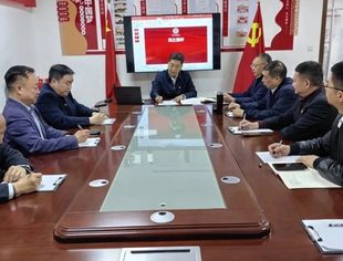 山东省重庆商会党支部召开2024年度组织生活会暨民主评议党员会议