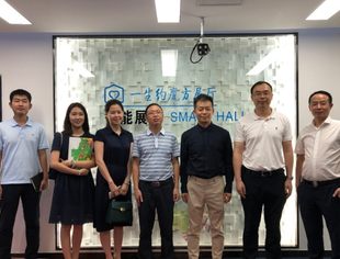 遂宁市河东新区管委会主任杨东莅临新盛唐集团交流考察