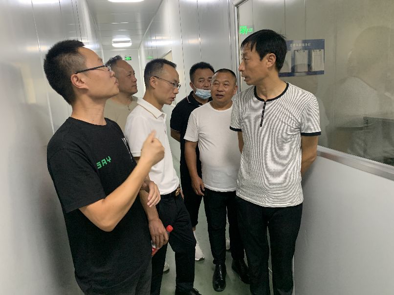 广元遂宁商会筹备领导小组调研荣生源食品有限公司