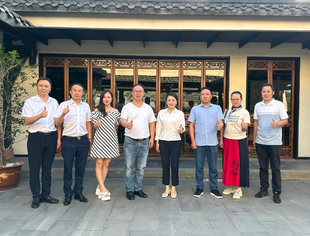 蓬溪县委副书记王莉一行来蓉指导蓬溪商会筹备工作