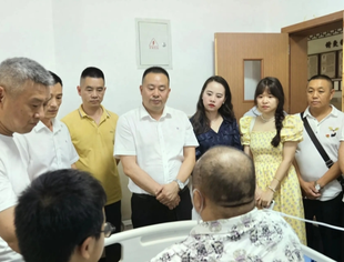 “病魔无情 遂商有爱”，遂商爱心慰问暖人心