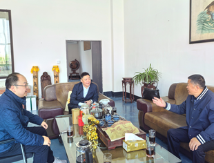 走进商会副会长单位智汇引力科技产业园考察